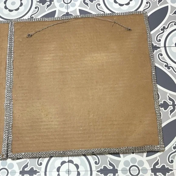 Luxury Designer Inspired Handmade
Hanging Mirror, Silver Glass, Wall Decor - Picture 5 of 11